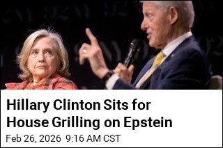 Hillary Clinton Sits for House Grilling on Epstein