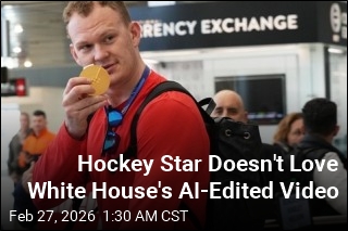 Brady Tkachuk Doesn't Love White House's AI-Edited Video