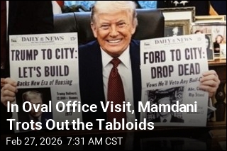 In Oval Office Visit, Mamdani Trots Out the Tabloids