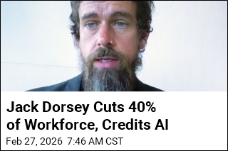 Jack Dorsey Cuts 40% of Workforce, Credits AI