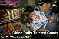 China Pulls Tainted Candy