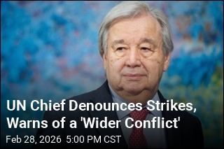 UN Chief Denounces Strikes, Warns of a 'Wider Conflict'