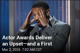 Actor Awards Deliver an Upset&mdash;and a First