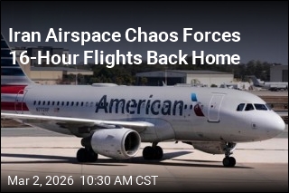 Iran Airspace Chaos Forces 16-Hour Flights Back Home