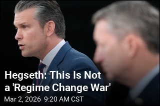 Hegseth: 'We Didn't Start This War'