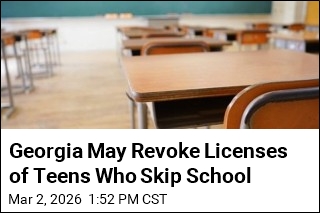 Georgia May Revoke Licenses of Teens Who Skip School