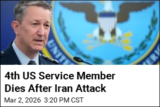 US Says 4th Service Member Killed in Iran Campaign