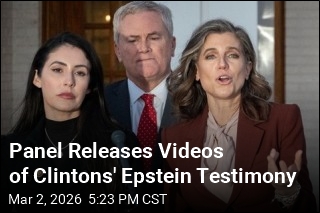 Panel Releases Videos of Clintons' Epstein Testimony