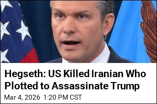 Hegseth: US Killed Iranian Who Plotted to Assassinate Trump