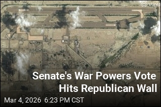 Senate's War Powers Vote Hits Republican Wall