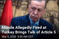 Turkey Says It Was Targeted With Iranian Missile