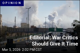 Editorial: War Critics Should Give It Time