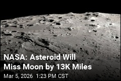 NASA: No Chance Asteroid Will Hit Moon in 2032