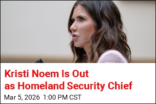 Trump Fires Kristi Noem as DHS Secretary