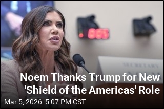 Noem Thanks Trump for New 'Shield of the Americas' Role