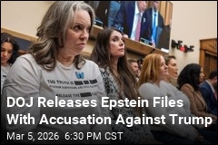 Justice Department Releases Files With Trump Accusation