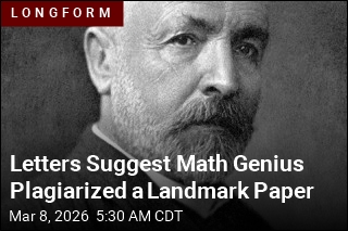 Letters Suggest Math Genius Plagiarized a Landmark Paper