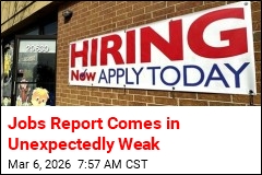 Jobs Report Comes in Unexpectedly Weak