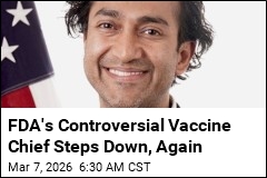 FDA's Controversial Vaccine Chief Steps Down, Again