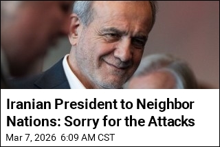 Iranian President to Neighbor Nations: Sorry for the Attacks