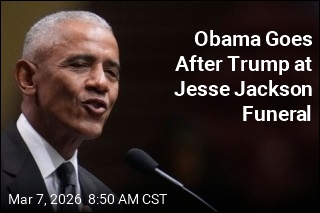 Obama Goes After Trump at Jesse Jackson Funeral