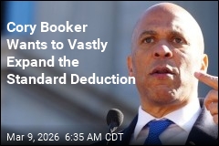 Cory Booker Wants Households' First $75K to Be Tax-Free