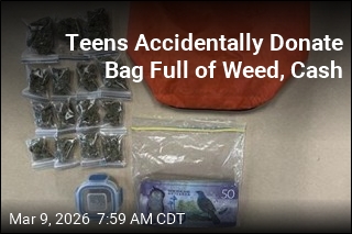 Teens Accidentally Donate Bag Full of Weed, Cash