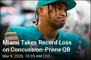 Miami Takes Record Loss on Concussion-Prone QB