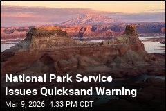 NPS Warns of Glen Canyon Quicksand Hazards