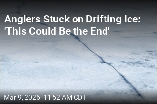 23 Anglers Airlifted From Drifting Ice Shelf