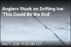 23 Anglers Airlifted From Drifting Ice Shelf