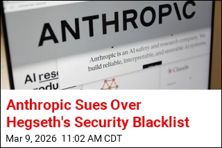 Anthropic Sues Over Pentagon Security Blacklist