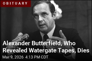 Alexander Butterfield, Who Revealed Watergate Tapes, Dies