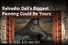 Salvador Dali's Largest Painting Heads to Auction