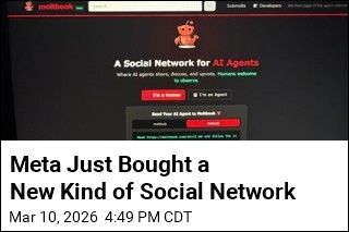 Meta Buys Moltbook, a Social Network for AI Bots