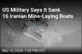 US Military Says It Sank 16 Iranian Mine-Laying Boats