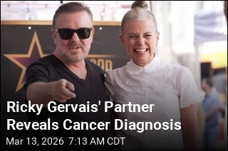 Ricky Gervais' Partner Reveals Cancer Diagnosis