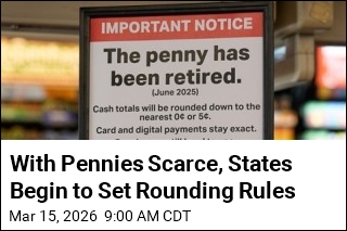 With Pennies Scarce, States Begin to Set Rounding Rules