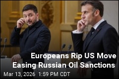 Europeans Call Loosening of Oil Sanctions 'Wrong'