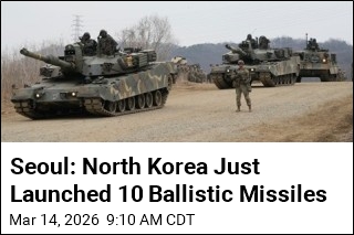 Seoul: North Korea Just Launched 10 Ballistic Missiles