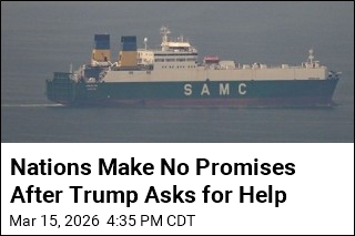 Nations Stay Noncommittal After Trump's Request for Help