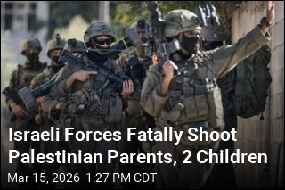 Israeli Forces Kill 4 Members of Palestinian Family in Car