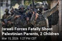Israeli Forces Kill 4 Members of Palestinian Family in Car