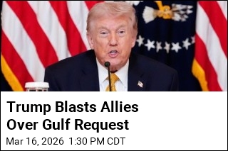 Trump Slams Allies for Refusing to Send Warships