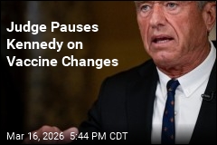 Judge Blocks Kennedy's Vaccine Plans Temporarily