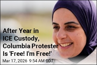 After Year in ICE Custody, Columbia Protester Is 'Free! I'm Free!'
