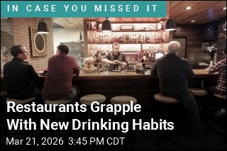 Restaurants Grapple With New Drinking Habits