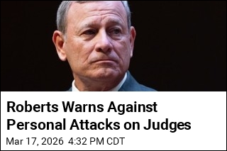 Roberts Warns Against Personal Attacks on Judges