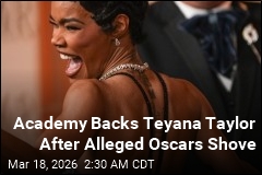 Academy Backs Teyana Taylor After Alleged Oscars Shove