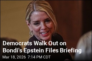 Democrats Walk Out on Bondi, Say They Want Her Under Oath